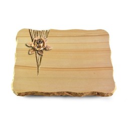 Grabplatte Woodland/Delta Rose 4 (Bronze)