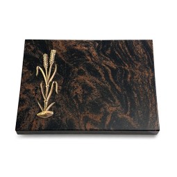 Grabtafel Aruba Pure Ähren 2 (Bronze)