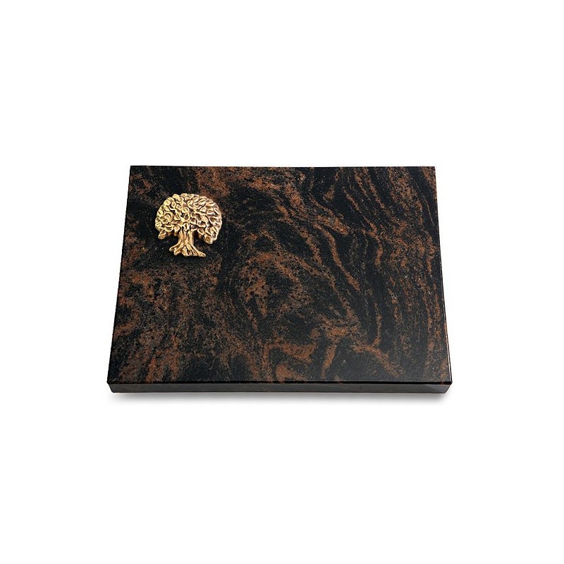 Grabtafel Aruba Pure Baum 3 (Bronze)