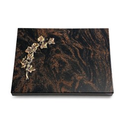 Grabtafel Aruba Pure Efeu (Bronze)