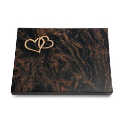 Grabtafel Aruba Pure Herzen (Bronze)