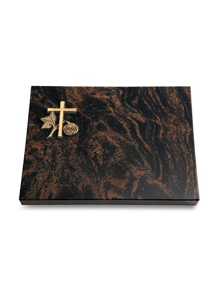 Grabtafel Aruba Pure Kreuz 1 (Bronze)