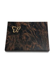 Grabtafel Aruba Pure Papillon (Bronze)