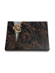 Grabtafel Aruba Delta Baum 1 (Bronze)