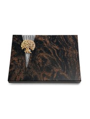 Grabtafel Aruba Delta Baum 3 (Bronze)