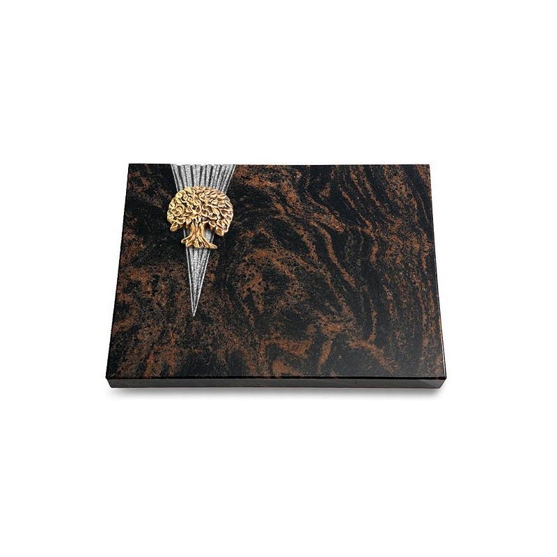 Grabtafel Aruba Delta Baum 3 (Bronze)