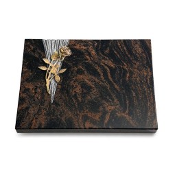 Grabtafel Aruba Delta Rose 6 (Bronze)
