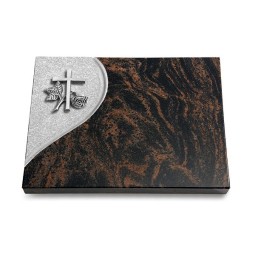 Grabtafel Aruba Folio Kreuz 1 (Alu)