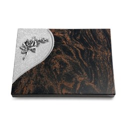 Grabtafel Aruba Folio Rose 1 (Alu)