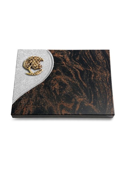 Grabtafel Aruba Folio Baum 1 (Bronze)