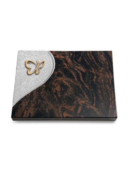 Grabtafel Aruba Folio Papillon (Bronze)