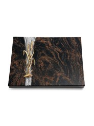 Grabtafel Aruba Strikt Ähren 2 (Bronze)