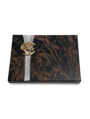 Grabtafel Aruba Strikt Baum 1 (Bronze)