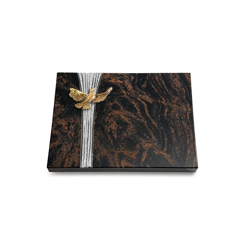 Grabtafel Aruba Strikt Taube (Bronze)