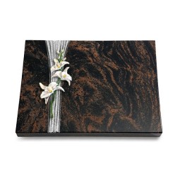 Grabtafel Aruba Strikt Orchidee (Color)