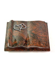 Grabbuch Antique/Aruba Herzen (Alu)