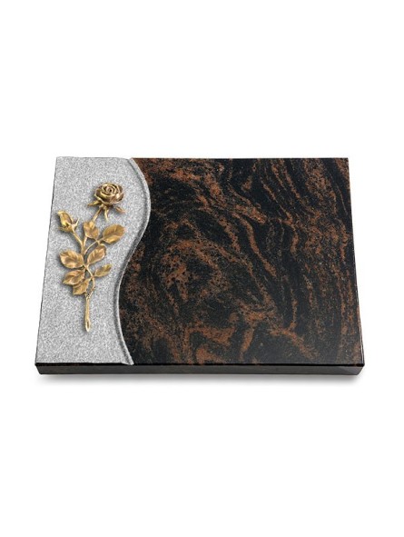 Grabtafel Aruba Wave Rose 13 (Bronze)