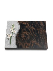 Grabtafel Aruba Wave Orchidee (Color)