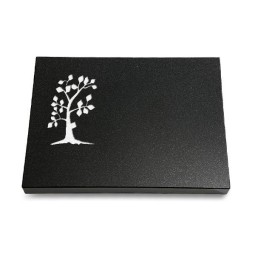 Grabtafel Indisch Black Pure Baum 1