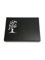 Grabtafel Indisch Black Pure Baum 1