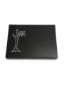 Grabtafel Indisch Black Pure Baum 2