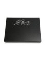 Grabtafel Indisch Black Pure Rose 1