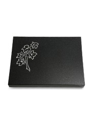 Grabtafel Indisch Black Pure Zweig 2