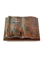 Grabbuch Antique/Aruba Kreuz/Ähren (Alu)