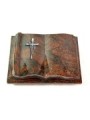 Grabbuch Antique/Aruba Kreuz/Ähren (Alu)
