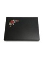 Grabtafel Indisch Black Pure Rose 1 (Color)