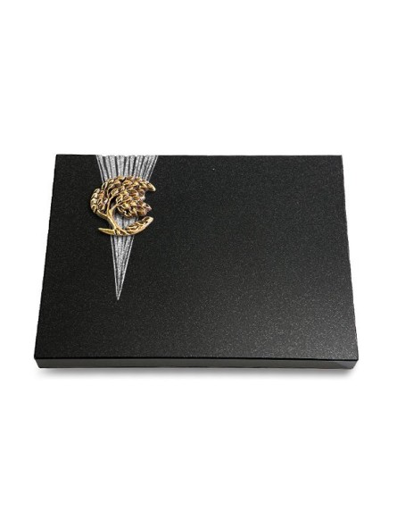 Grabtafel Indisch Black Delta Baum 1 (Bronze)