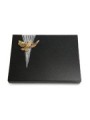 Grabtafel Indisch Black Delta Taube (Bronze)