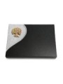 Grabtafel Indisch Black Folio Baum 3 (Bronze)