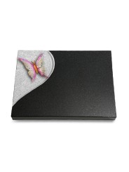 Grabtafel Indisch Black Folio Papillon 1 (Color)