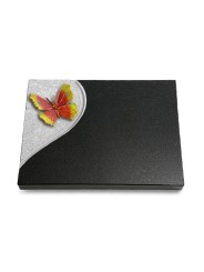 Grabtafel Indisch Black Folio Papillon 2 (Color)