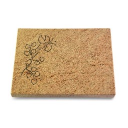 Grabtafel Kashmir Pure Blume 3