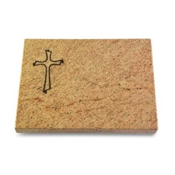 Grabtafel Kashmir Pure Kreuz 1