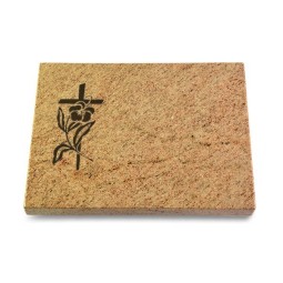 Grabtafel Kashmir Pure Kreuz 3