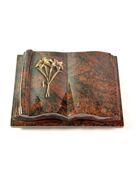 Grabbuch Antique/Aruba Lilie (Bronze)
