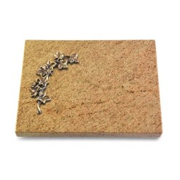 Grabtafel Kashmir Pure Efeu (Bronze)