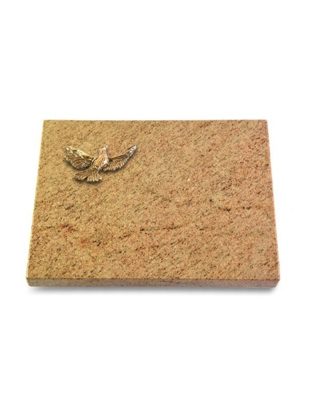 Grabtafel Kashmir Pure Taube (Bronze)