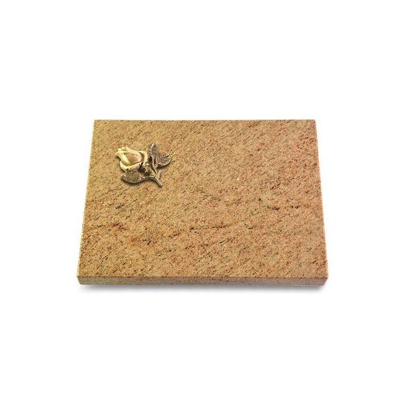 Grabtafel Kashmir Pure Rose 3 (Bronze)