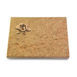Grabtafel Kashmir Pure Rose 4 (Bronze)