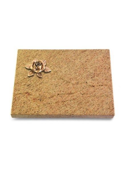 Grabtafel Kashmir Pure Rose 4 (Bronze)