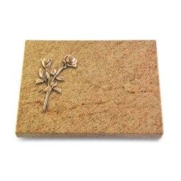 Grabtafel Kashmir Pure Rose 10 (Bronze)