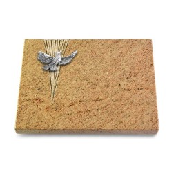 Grabtafel Kashmir Delta Taube (Alu)