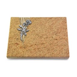 Grabtafel Kashmir Delta Rose 6 (Alu)