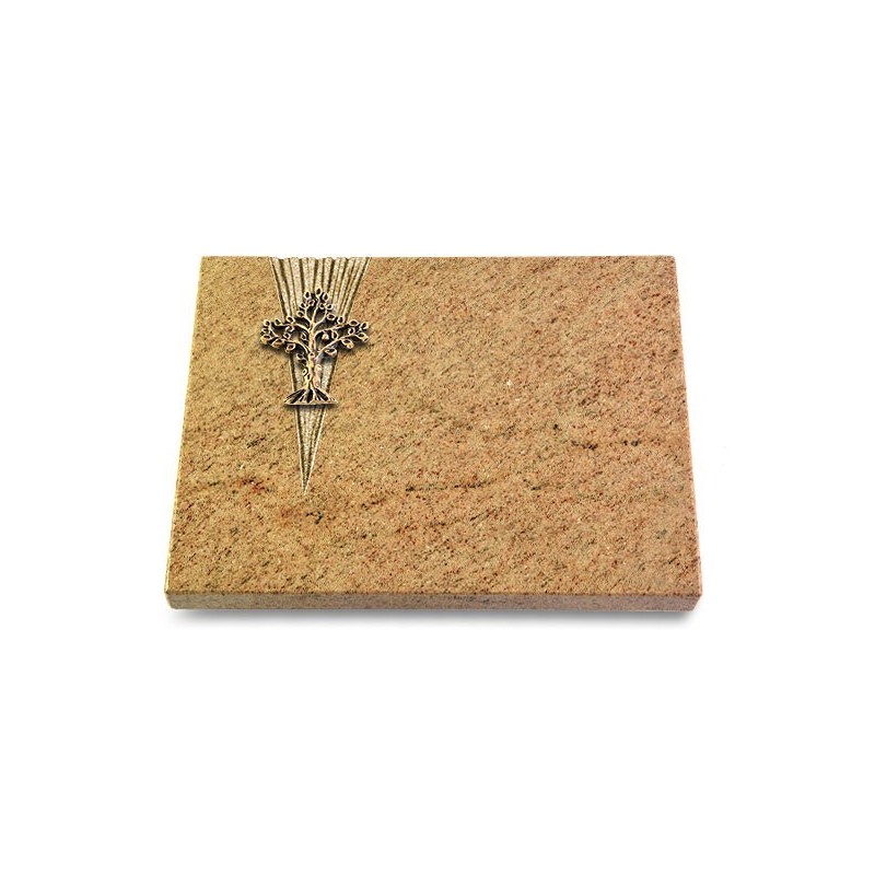 Grabtafel Kashmir Delta Baum 2 (Bronze)