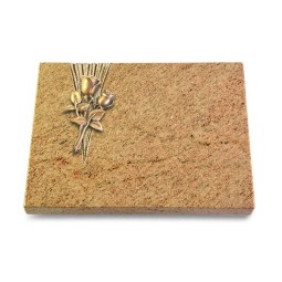 Grabtafel Kashmir Delta Rose 11 (Bronze)