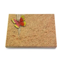 Grabtafel Kashmir Delta Papillon 2 (Color)